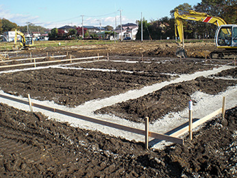 建設工事中（2012年11月）