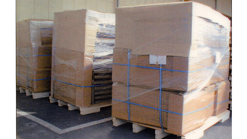 医用精密計測機の輸出包装改善2003